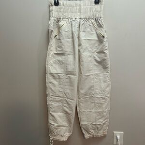 Stylish Cream Jogger Pants